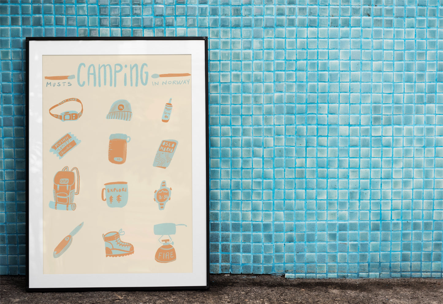 Adventure Gear Digital Print
