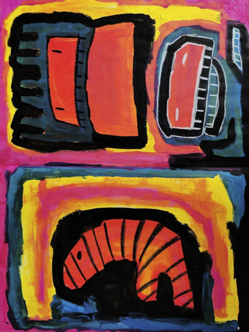 Why I Create Colorful Paintings as an Introvert Artist