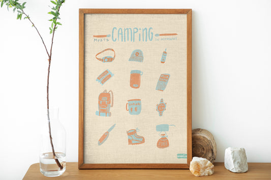 Adventure Gear Digital Print