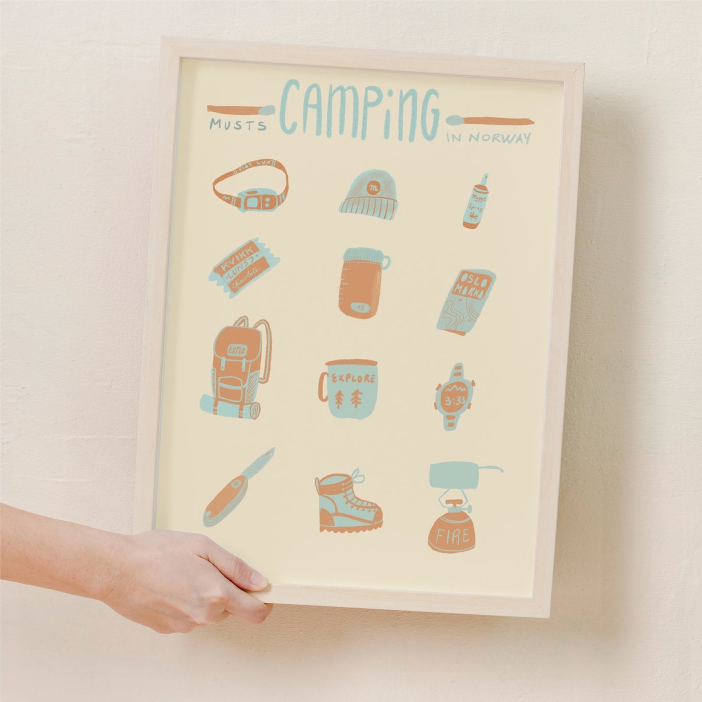 Adventure Gear Digital Print